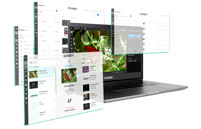 Screeenr digital signage platform
